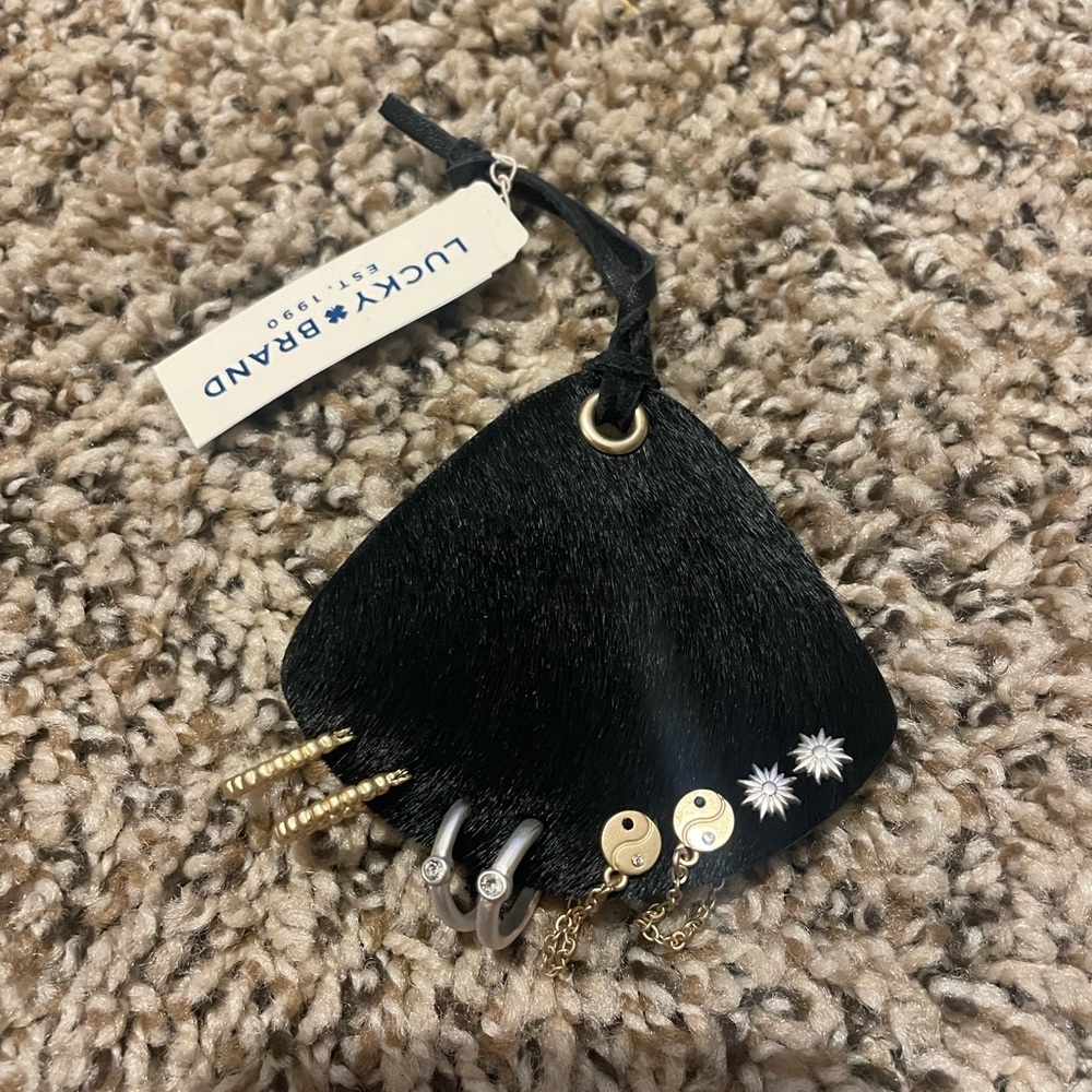 Lucky Brand 4 pc Earring set NWT